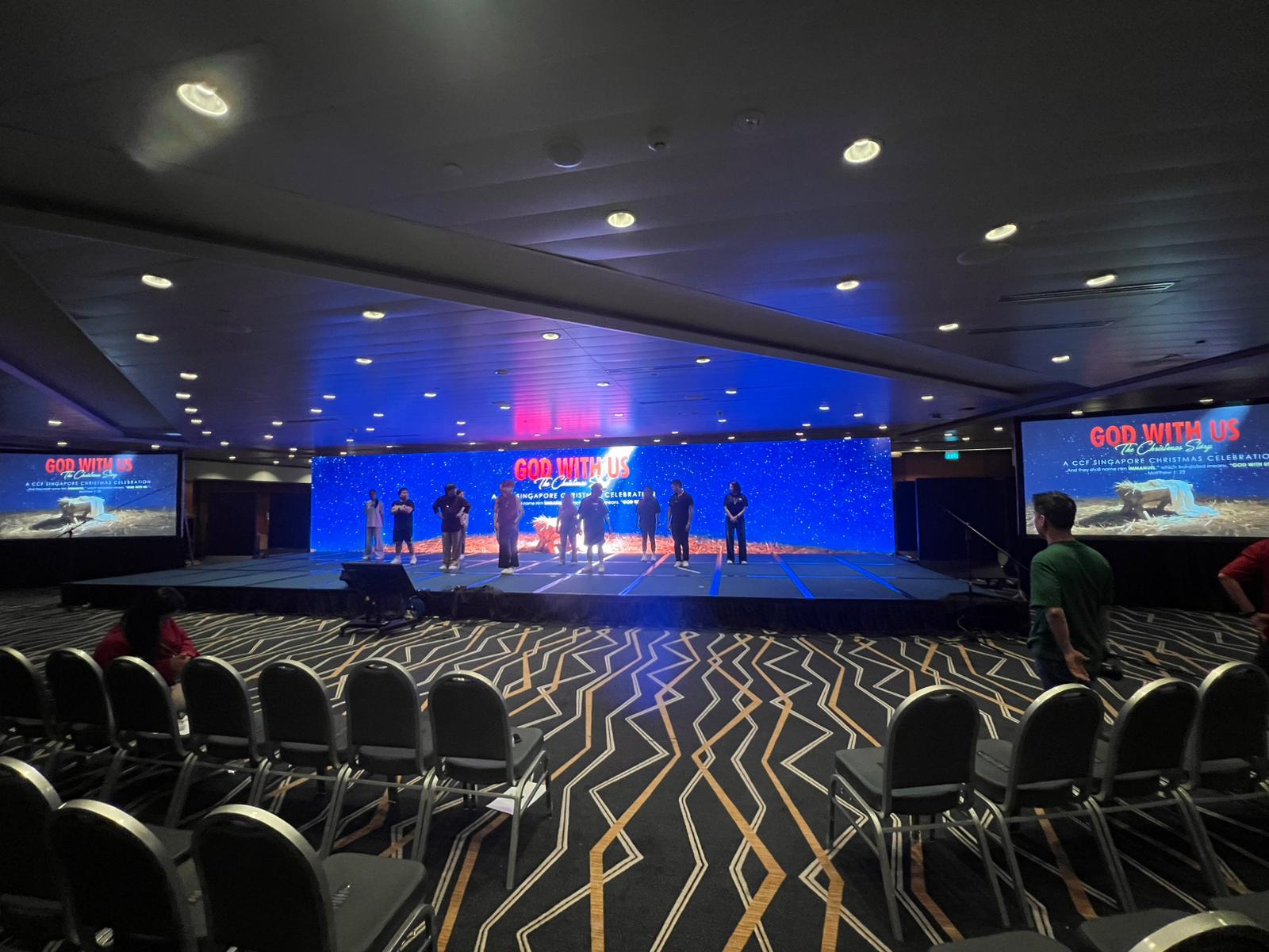 Light Installation Soundwave Soundwave AV Singapore | Professional Audio Visual Rental